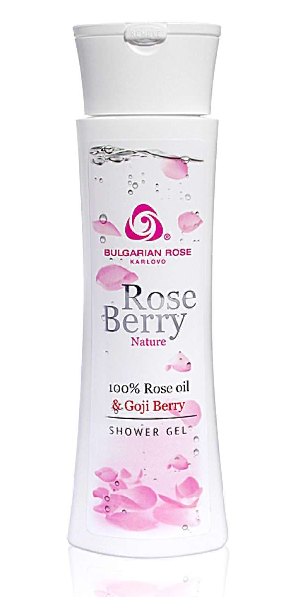 ROSE BERRY NATURE tusfürdő gél 200 ml - Bulgarian Rose Karlovo