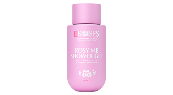 ROSY ME relaxáló tusfürdő természetes rózsavízzel 300 ml - NATURE OF AGIVA