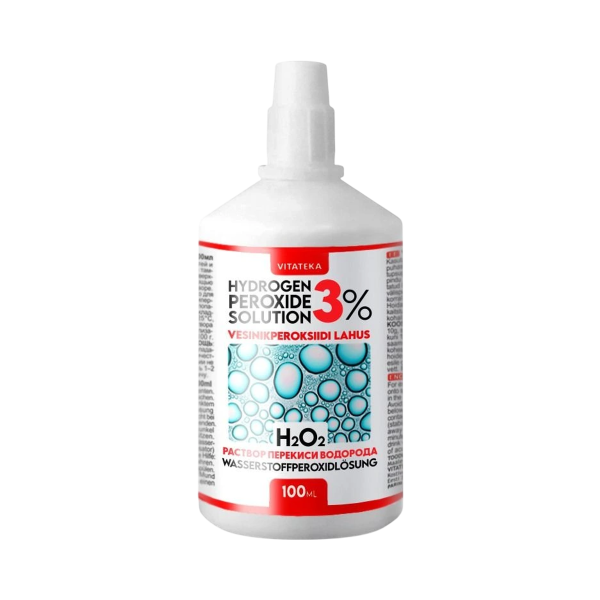 Hidrogén-peroxid 3%-os oldat – 100 ml – Vitateka