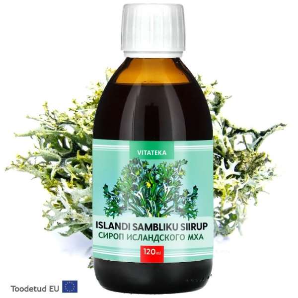 Izlandi zuzmó szirup – 120 ml – Vitateka