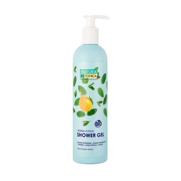 Natura Estonica Herbalicious frissítő tusfürdő – 400 ml