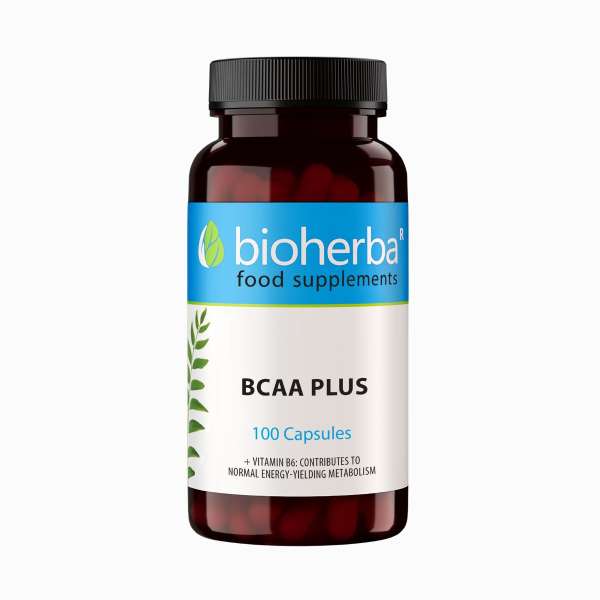 BCAA Plus – 100 kapszula – Bioherba