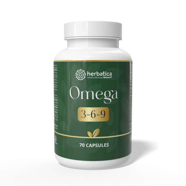 Omega 3-6-9 - 70 kapszula - Herbatica