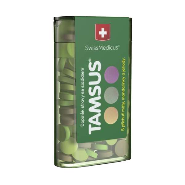 SwissMedicus TAMSUS emésztést támogató pasztilla – 40 kapszula – Swiss Medicus
