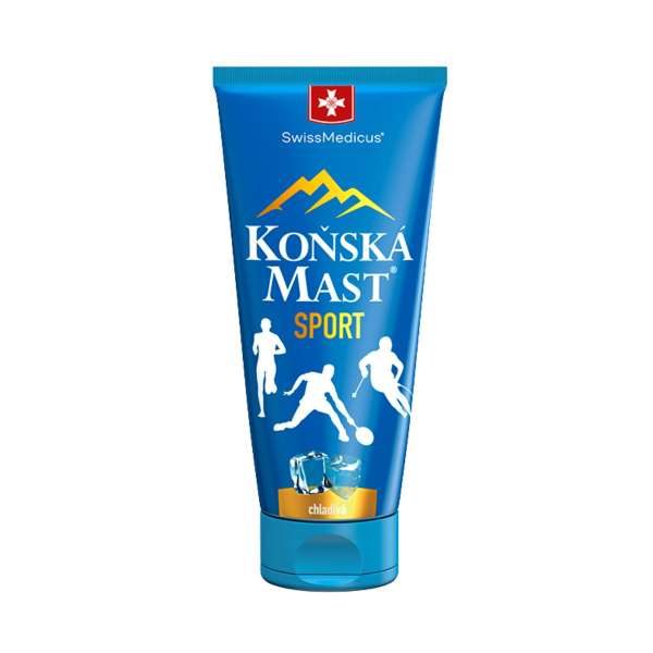 Konská Mast® Sport hűsítő lóbalzsam - 200 ml - SwissMedicus