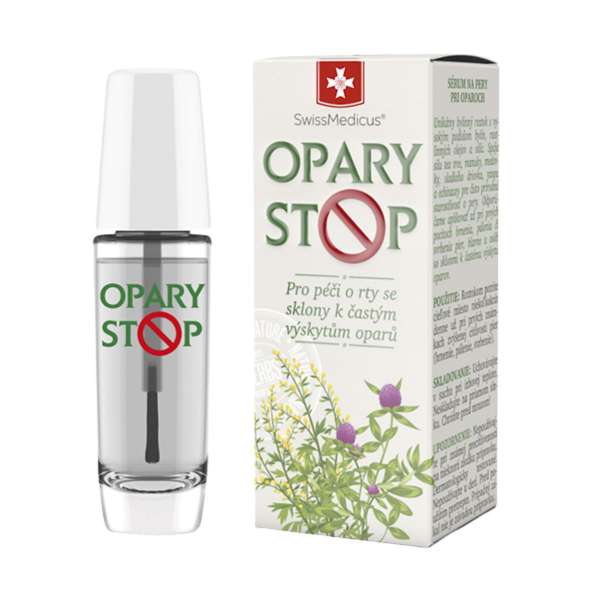 OparyStop SwissMedicus – ajakszérum herpeszre hajlamos ajkakra – 10 ml