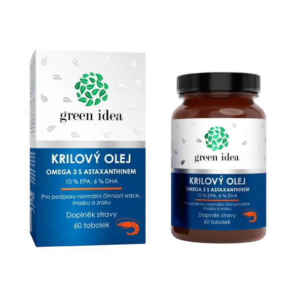 Krillolaj kapszula 60 kapszula - Green idea