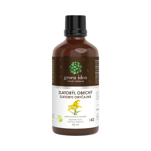 Közönséges aranyvessző tinktúra – cseppek 50 ml – Green idea