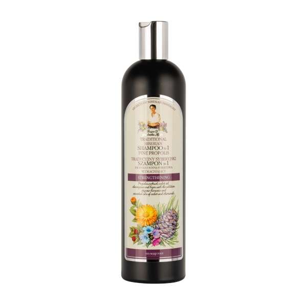 Babička Agafia №1 hajsampon fenyőpropolisszal – 550 ml
