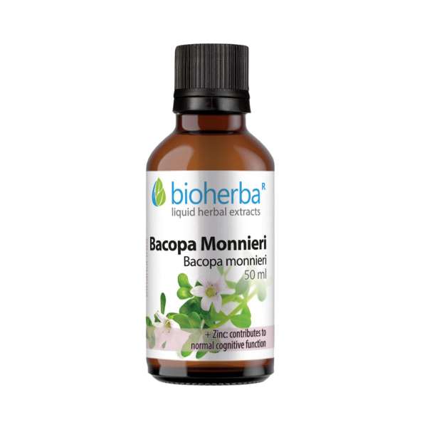 Bacopa monnieri tinktúra cseppek – 50 ml – Bioherba