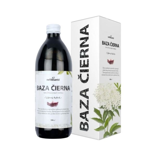 Fekete bodzalé – 500 ml – Nefdesanté