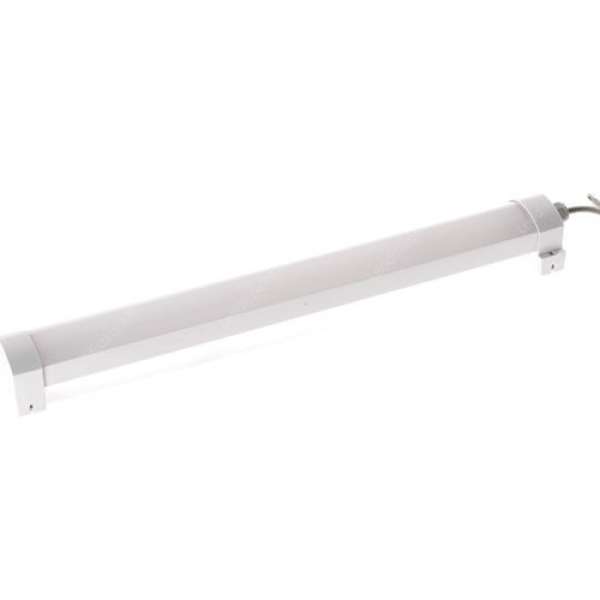 LED Tri-proof vizálló ipari lámpa 60 cm 18W IP65 vizes/párás helyiségbe 1500Lm 4000 kelvin 1 év garancia/Inesa