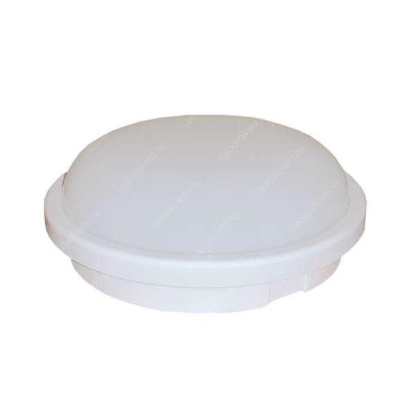 LED ufo lámpa 25W kör KözépFehér 4000K 2700lumen IP54 vizálló 2év garancia
