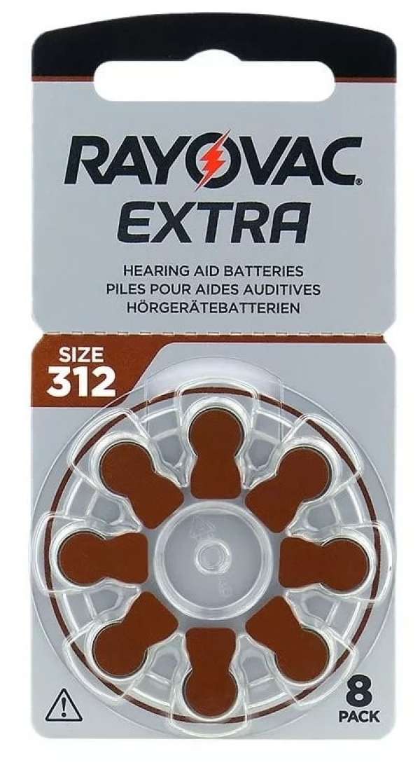 Rayovac Extra Hallókészülék Elem V312 B8