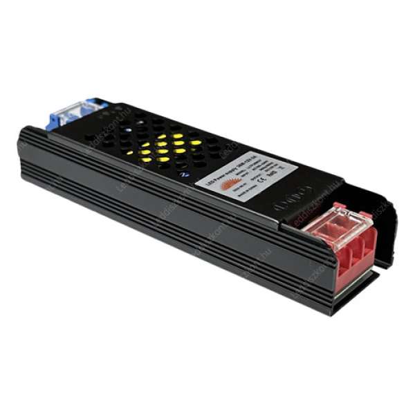 LED trafó 12V IP20 60W 5 A fémház, keskeny 3 év garancia