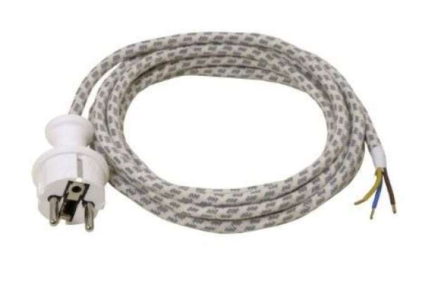 EMOS vasalózsinór dugvillával 2,4m szerelhető vezeték 3x0.75