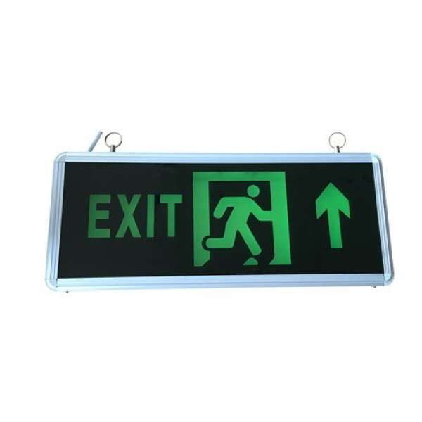 LED EXIT lámpa kétoldalas IP44 6000K 230V 3 év garancia