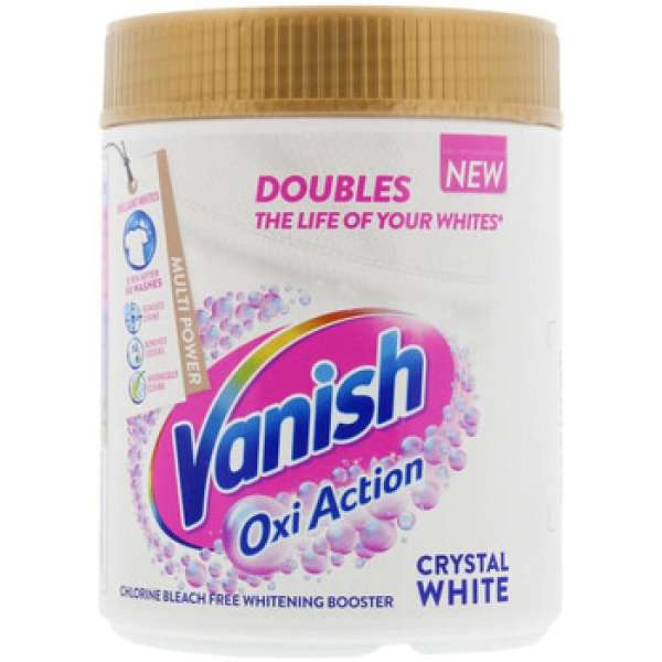 Cipőápolók Vanish Oxi Action Crystal White Stain Remover Powder