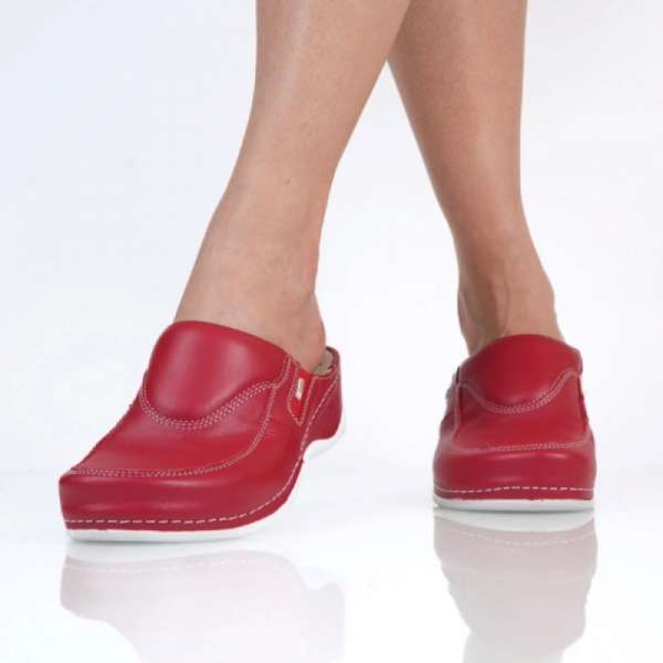 Batz papucs FC10 PIROS