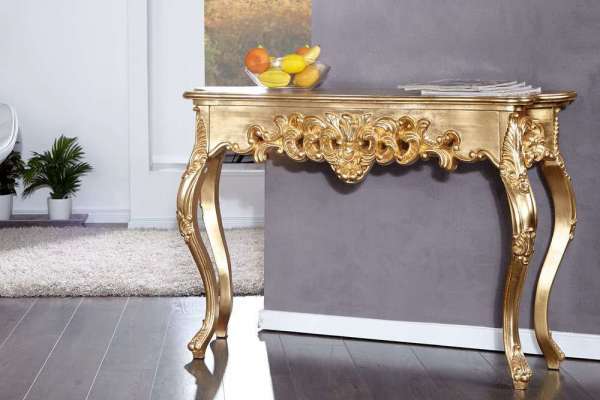 Luxus toalett asztal Veneto arany