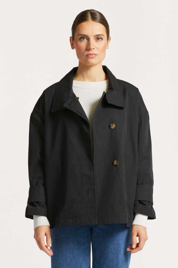 DZSEKI GANT UNINED COTTON JACKET EVENING BUE