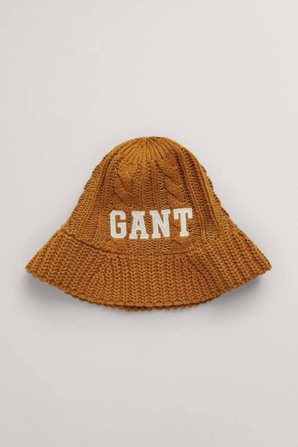 KALAP GANT KNITTED BELL HAT CINNAMON BROWN