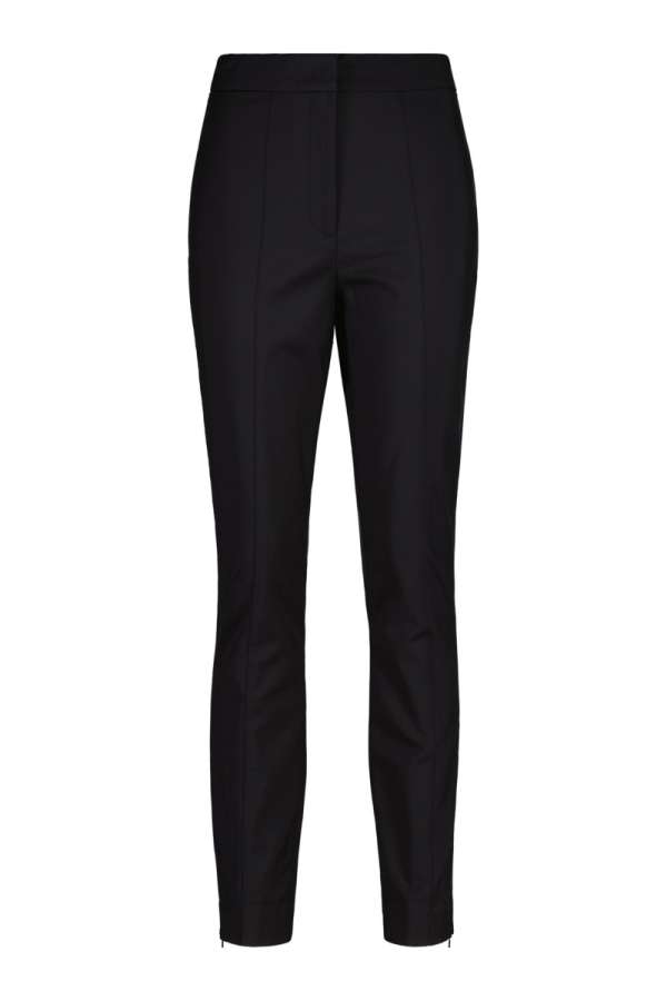 NADRÁG GANT SLIM PINTUCK ZIP PANTS EBONY BLACK