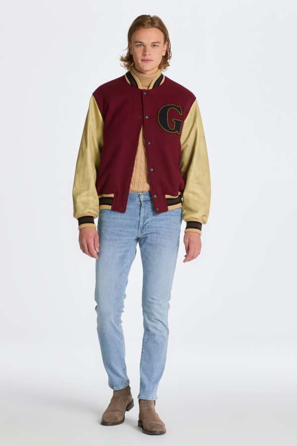 FARMER GANT EXTRA SLIM ACTIVE RECOVER JEANS SEMI LIGHT BLUE WORN IN