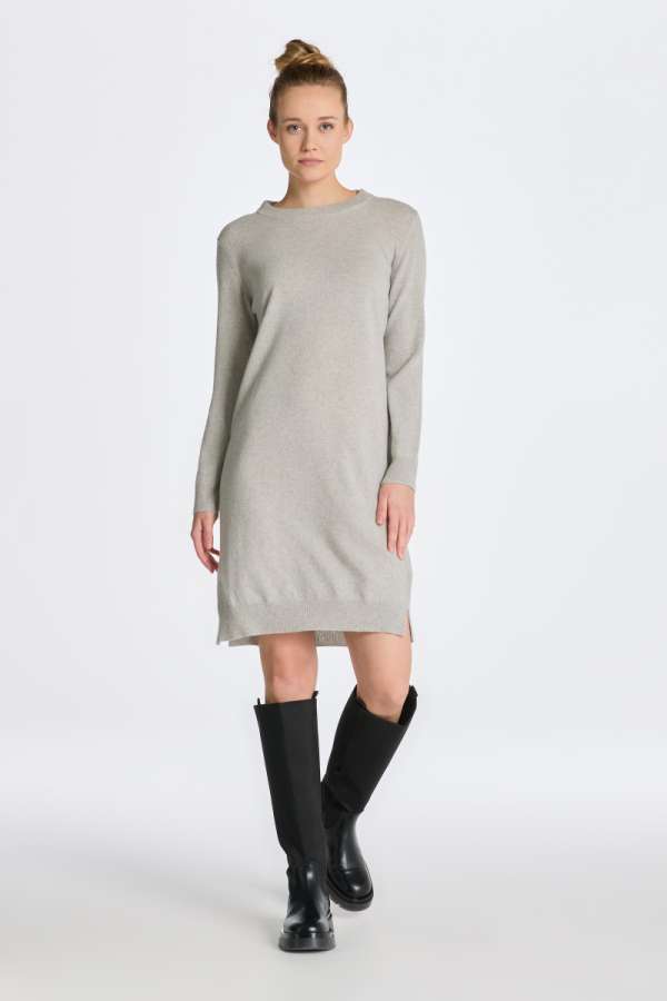 RUHA GANT UPERFINE LAMBWOOL DRE LIGHT GREY MELANGE
