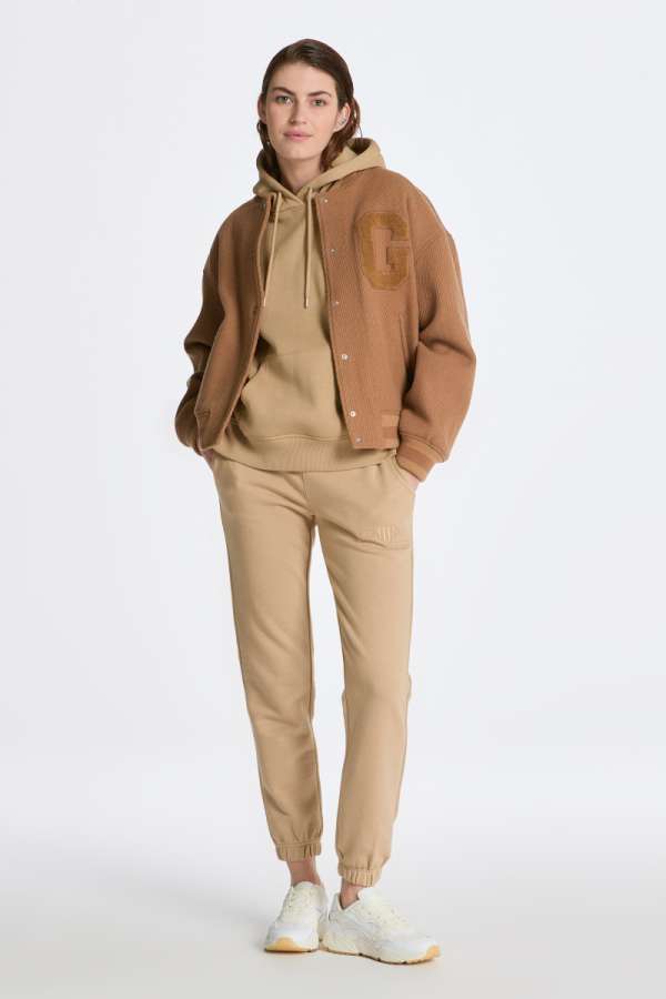 TRÉNINGNADRÁG GANT REG TONAL HIELD WEATPANT DARK KHAKI