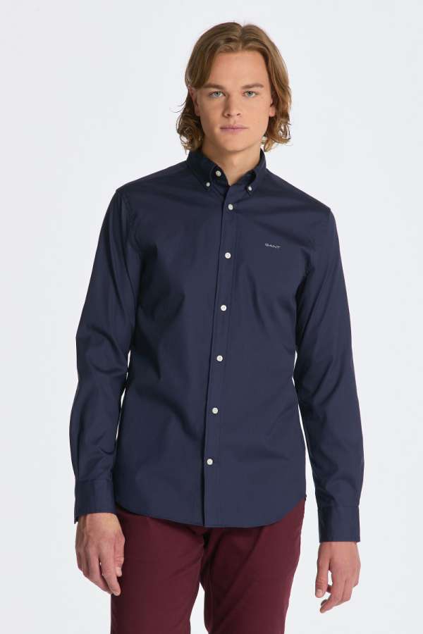 ING GANT REG PINPOINT OXFORD HIRT MARINE