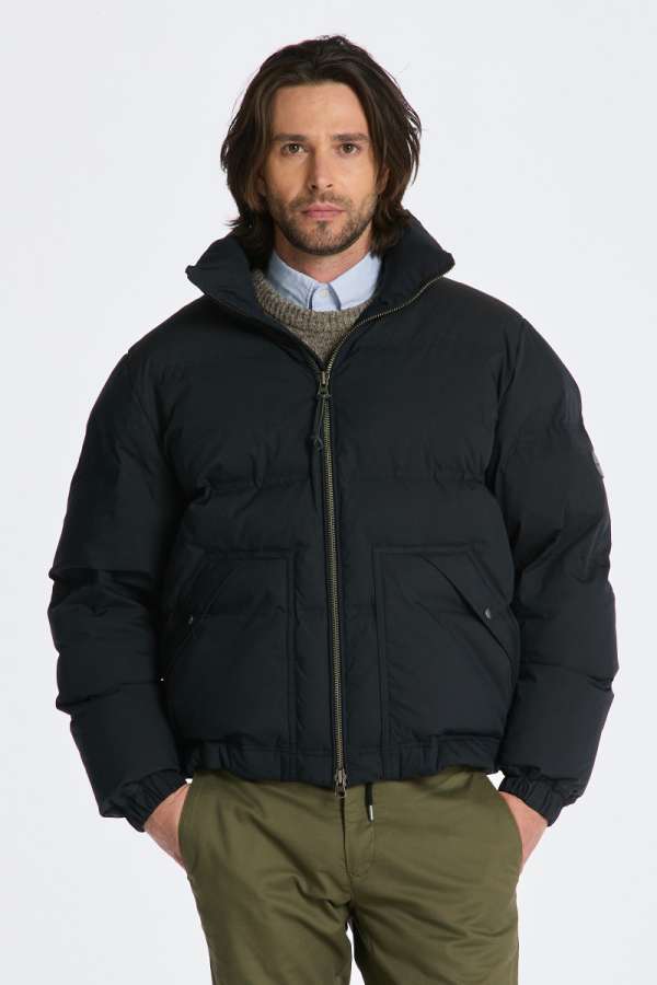 DZSEKI GANT HIKING PUFFER JACKET EBONY BLACK