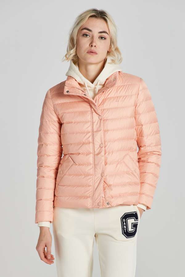 DZSEKI GANT LIGHT DOWN JACKET SALMON PINK