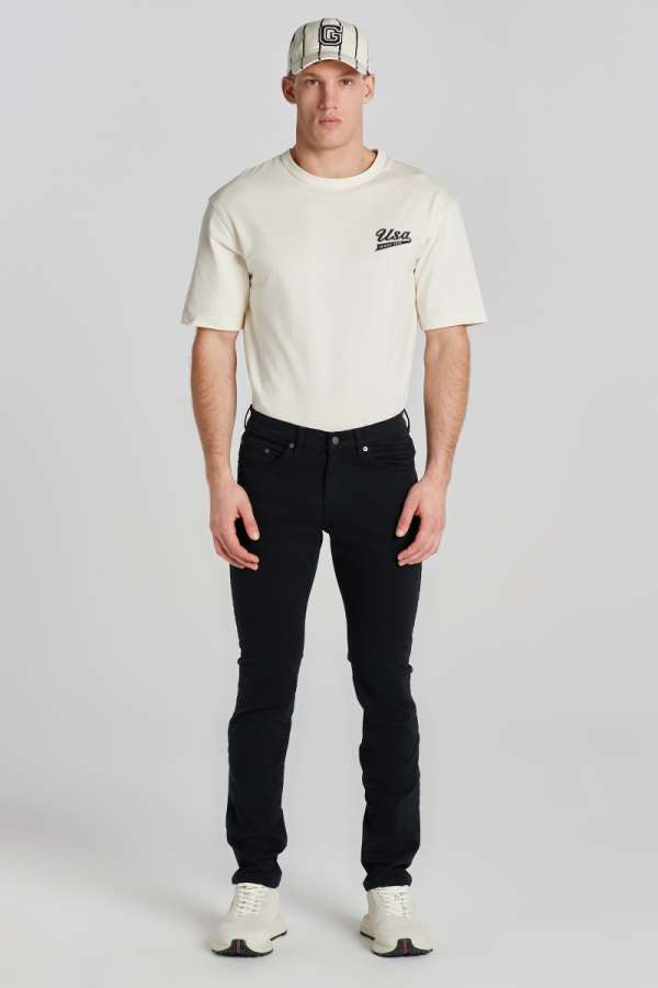 FARMER GANT SLIM DESERT JEANS BLACK