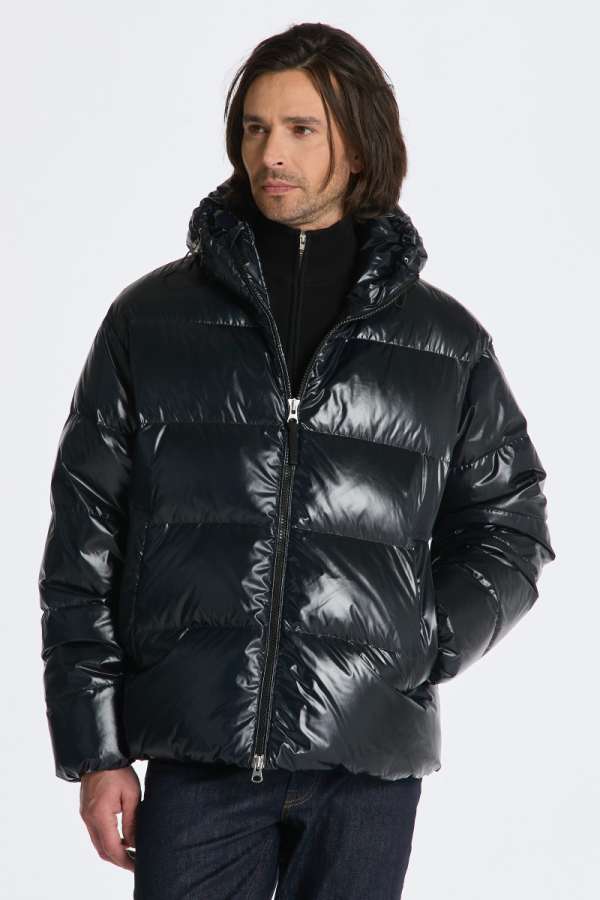 DZSEKI GANT OVERSIZED SHINY DOWN PUFFER JACKET BACK