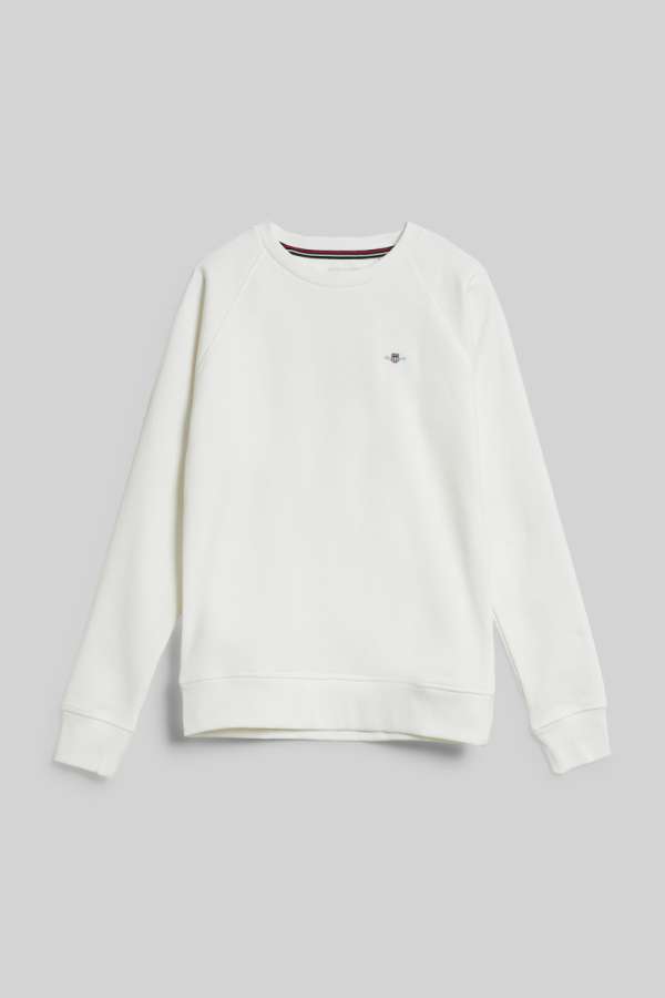 MELEGÍTŐ FELSŐ GANT SHIELD C-NECK EGGSHELL