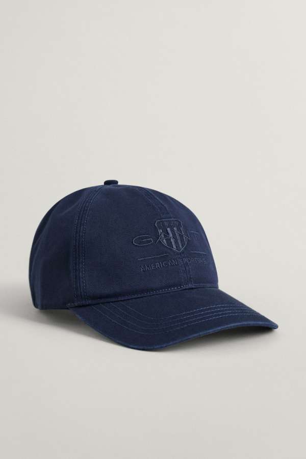 SAPKA 7-16 ÉVES GANT TONAL SHIELD CAP EVENING BLUE