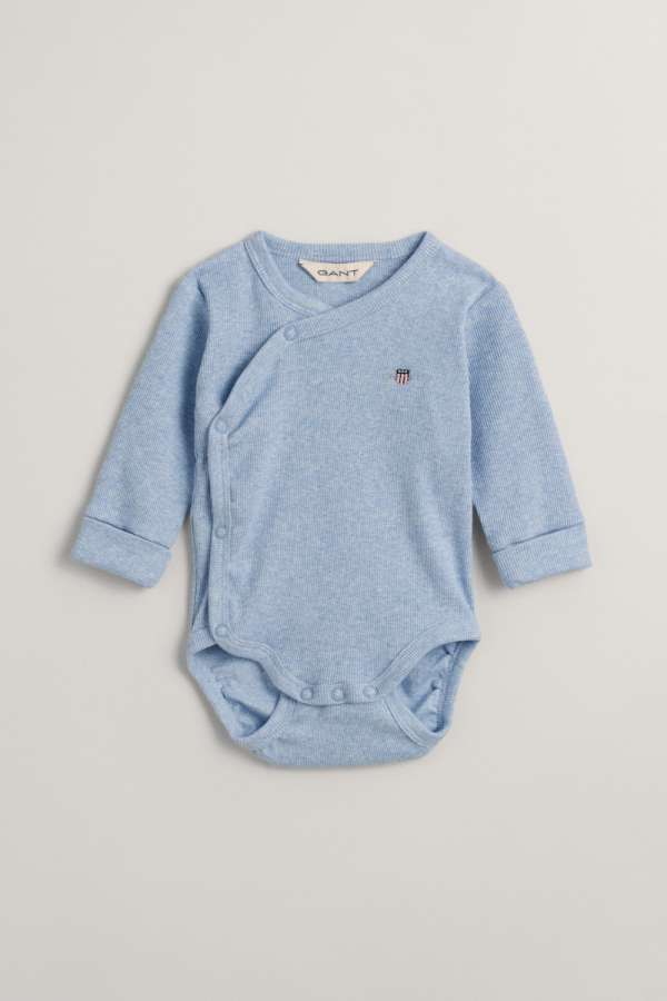 BODY GANT SHIELD RIB WRAP BODY LT BLUE MELANGE