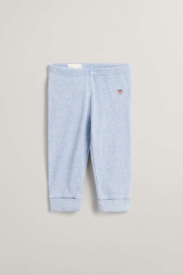TRÉNINGNADRÁG GANT SHIELD RIB PANTS LT BLUE MELANGE