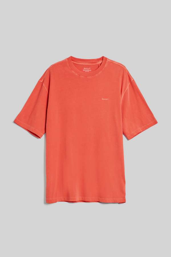 PÓÓ GANT SUNFADED SS T-SHIRT BURNT ORANGE