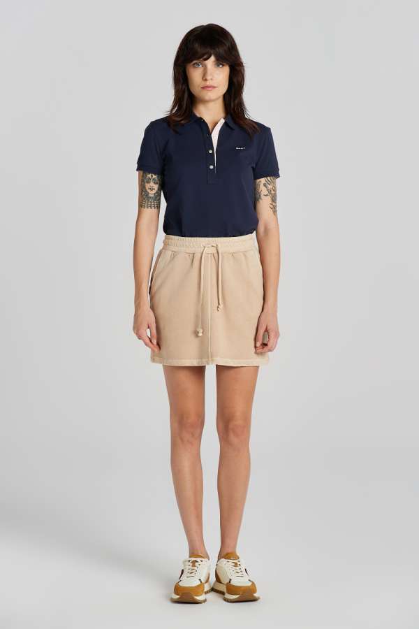 MEEGÍTŐ SZOKNYA GANT RE MINI SUNFADED SKIRT DRY SAND