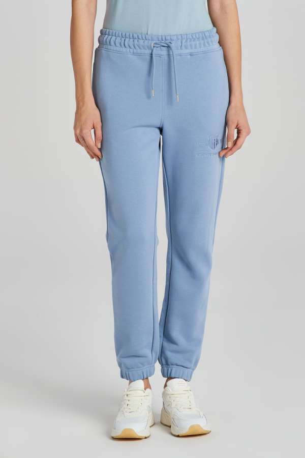 TRÉNINGNADRÁG GANT REG TONAL SHIELD SWEATPANTS BLUE WATER