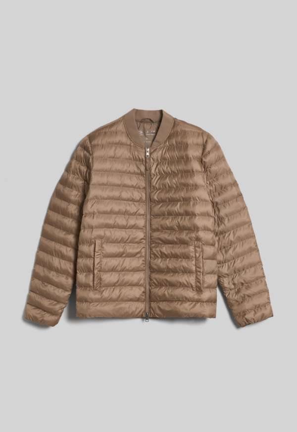 DZSEKI GANT IGHT PADDED BOMBER JACKET COD BEIGE