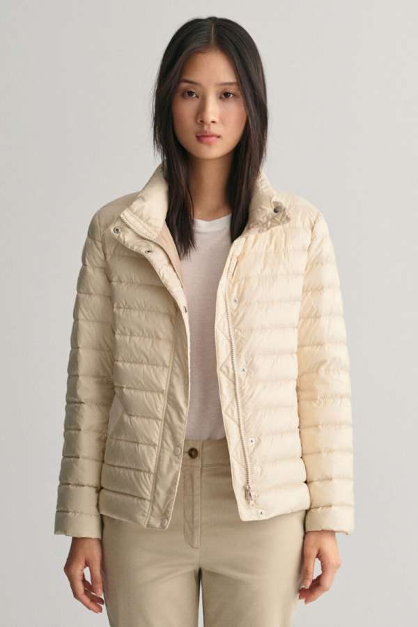 DZEKI GANT LIGHT DOWN JACKET OFT OAT