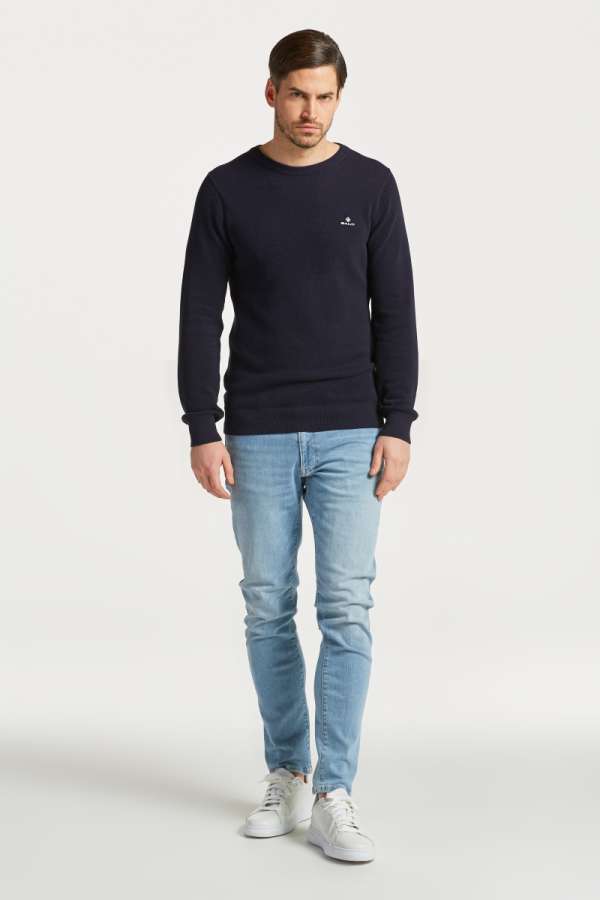 FARMER GANT EXTRA SLIM ACTIVE RECOVER JEANS SEMI LIGHT BLUE WORN IN