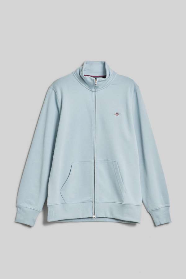 ELEGÍTŐ FELSŐ GANT REG SHIELD FULL ZIP SWEAT STORY SEA