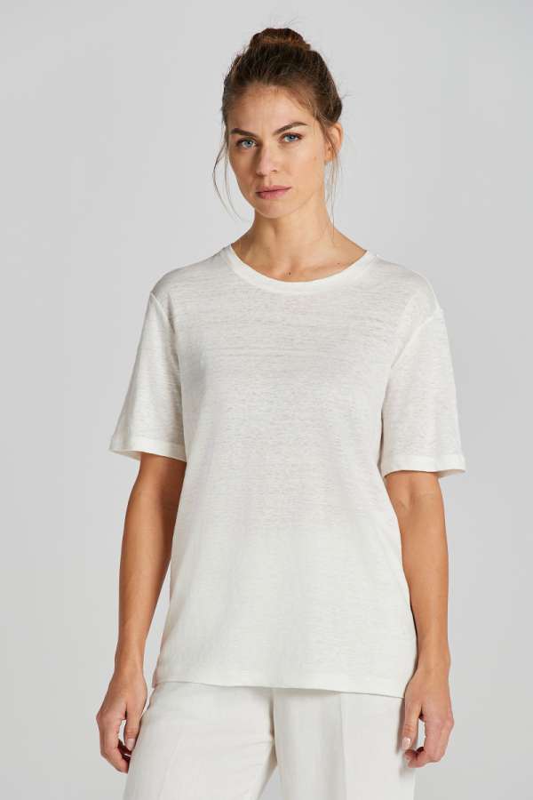 PÓLÓ GANT LINEN  T-HIRT EGGHELL