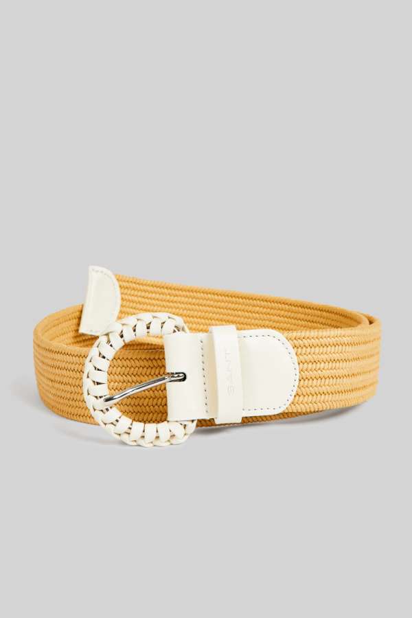 ÖV GANT BRAIDED COTTON BELT WHEAT BEIGE