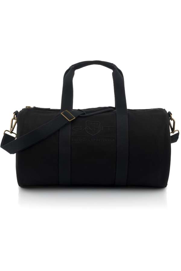 SPORTTÁSKA GANT TONAL SHIELD DUFFLE BAG EBONY BLACK