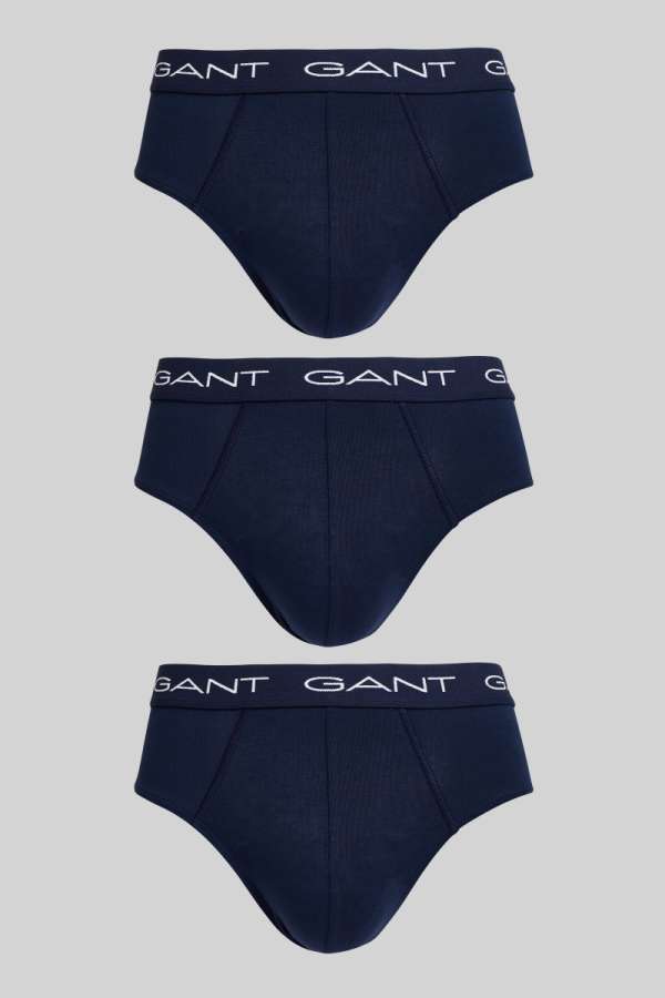 ALSÓNEŰ GANT BRIEF 3-PACK NAVY